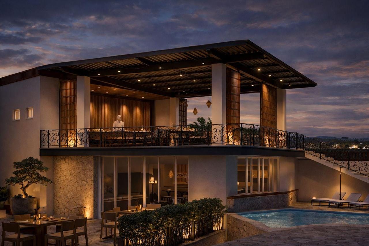 The Rooftop at Azura — artist rendering